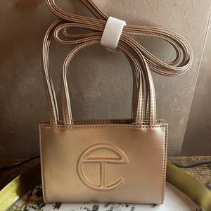 Telfar small copper bag NWT